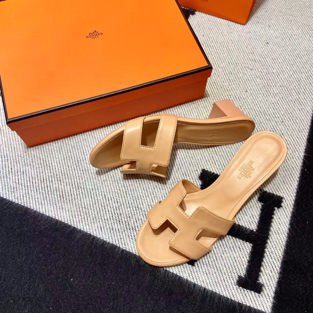 에르메스 올수공 오아시스 슬리퍼 샌들 스위프트 18